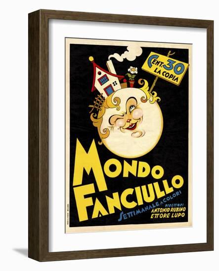 Mondo Fanciullo-Vintage Apple Collection-Framed Giclee Print