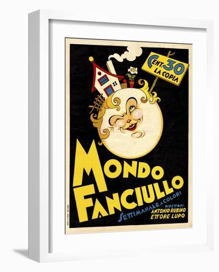 Mondo Fanciullo-Vintage Apple Collection-Framed Giclee Print