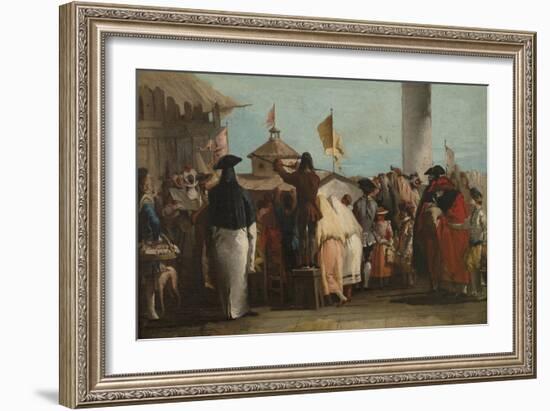 Mondo Novo, Ca 1764-1765-Giandomenico Tiepolo-Framed Giclee Print