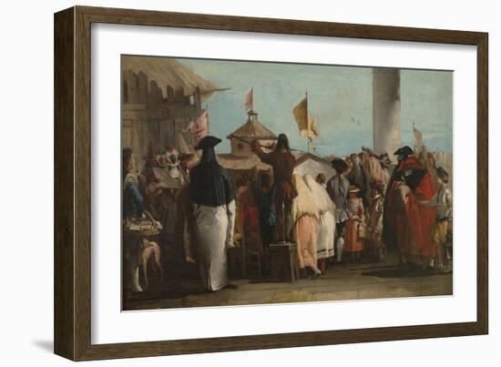 Mondo Novo, Ca 1764-1765-Giandomenico Tiepolo-Framed Giclee Print