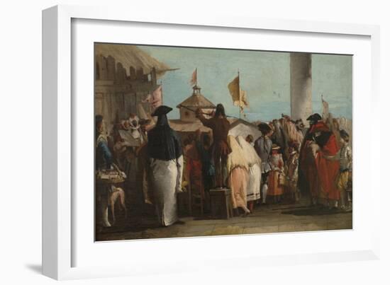 Mondo Novo, Ca 1764-1765-Giandomenico Tiepolo-Framed Giclee Print