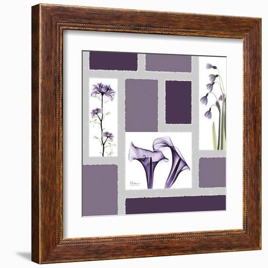 Mondrian Blackberry 1-Albert Koetsier-Framed Art Print