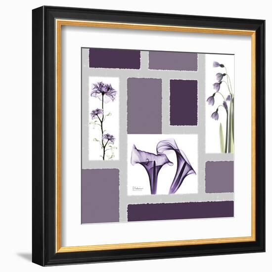 Mondrian Blackberry 1-Albert Koetsier-Framed Art Print