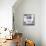 Mondrian Blackberry 1-Albert Koetsier-Framed Stretched Canvas displayed on a wall