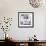 Mondrian Blackberry 1-Albert Koetsier-Framed Premium Giclee Print displayed on a wall