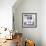 Mondrian Blackberry 1-Albert Koetsier-Framed Art Print displayed on a wall