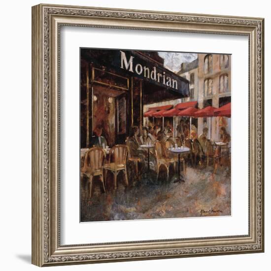 Mondrian Cafe-Noemi Martin-Framed Giclee Print