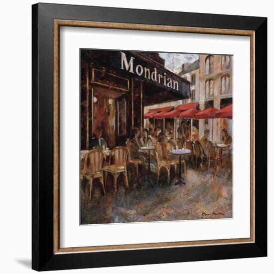 Mondrian Cafe-Noemi Martin-Framed Giclee Print