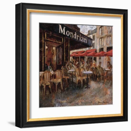 Mondrian Cafe-Noemi Martin-Framed Giclee Print