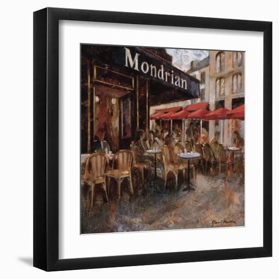 Mondrian Cafe-Noemi Martin-Framed Giclee Print