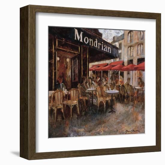 Mondrian Cafe-Noemi Martin-Framed Giclee Print