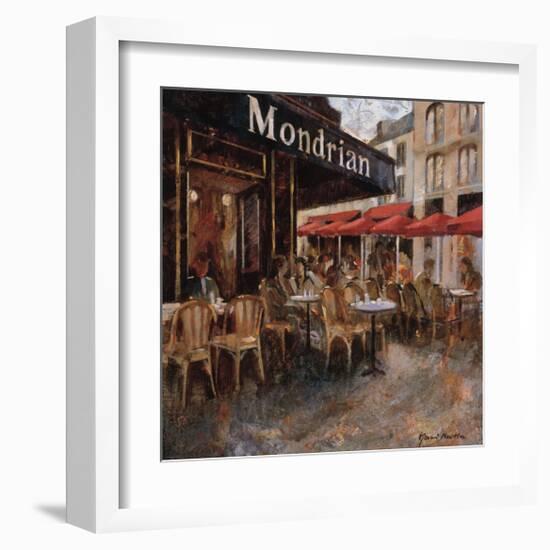 Mondrian Cafe-Noemi Martin-Framed Giclee Print