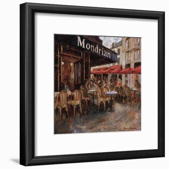 Mondrian Cafe-Noemi Martin-Framed Giclee Print