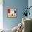 Mondrian Cat-Chameleon Design, Inc.-Framed Stretched Canvas displayed on a wall