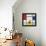 Mondrian Cat-Chameleon Design, Inc.-Framed Stretched Canvas displayed on a wall