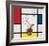 Mondrian Cat-Chameleon Design, Inc.-Framed Premium Giclee Print