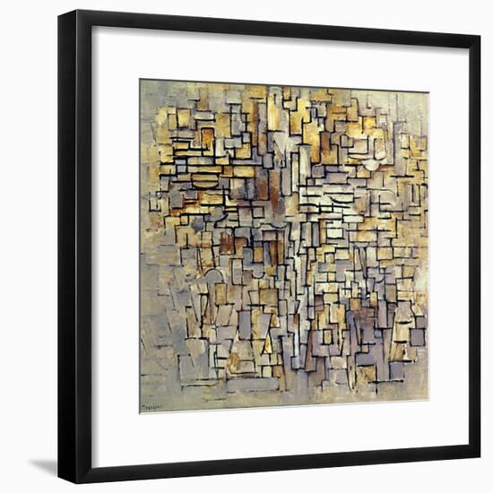 Mondrian: Composition, 1913-Piet Mondrian-Framed Giclee Print