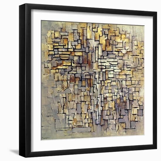 Mondrian: Composition, 1913-Piet Mondrian-Framed Giclee Print