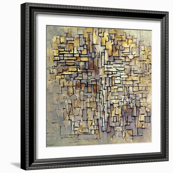 Mondrian: Composition, 1913-Piet Mondrian-Framed Giclee Print