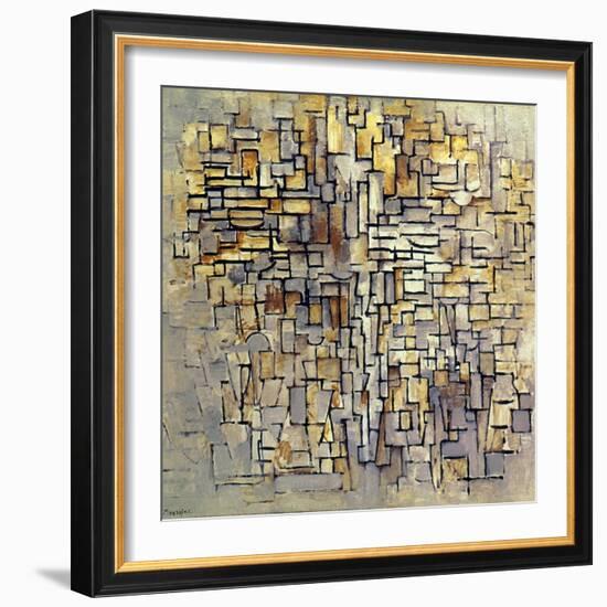 Mondrian: Composition, 1913-Piet Mondrian-Framed Giclee Print