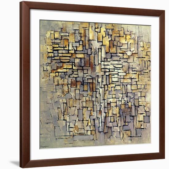 Mondrian: Composition, 1913-Piet Mondrian-Framed Giclee Print