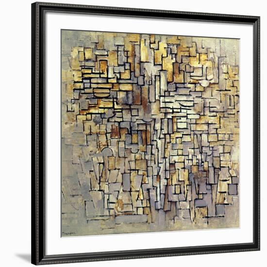 Mondrian: Composition, 1913-Piet Mondrian-Framed Giclee Print