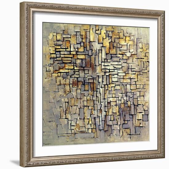 Mondrian: Composition, 1913-Piet Mondrian-Framed Giclee Print