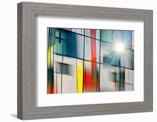 Mondrian in the Sun-Ursula Abresch-Framed Photographic Print