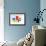 Mondrian Inspired 3D-Michael Tompsett-Framed Art Print displayed on a wall