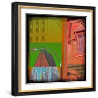 Mondrian Pop Montreal-Jean-François Dupuis-Framed Art Print