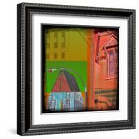 Mondrian Pop Montreal-Jean-François Dupuis-Framed Art Print