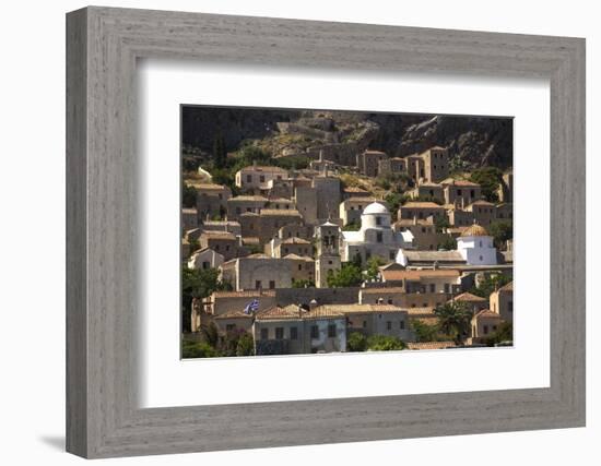 Monemvasia - Medieval Fortress in Greece.-De Visu-Framed Photographic Print