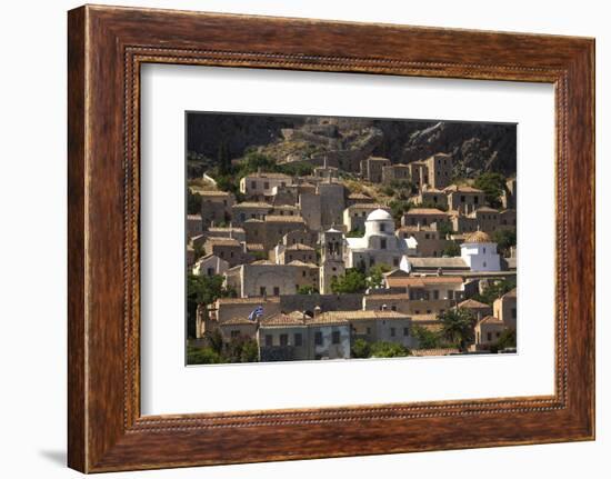 Monemvasia - Medieval Fortress in Greece.-De Visu-Framed Photographic Print