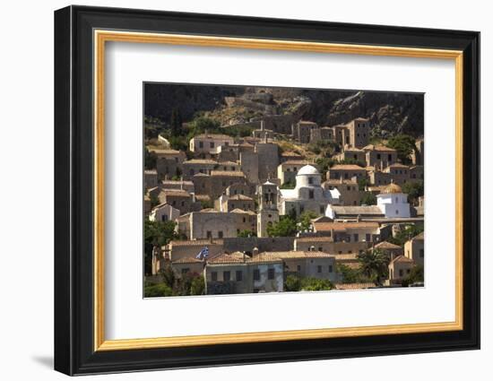 Monemvasia - Medieval Fortress in Greece.-De Visu-Framed Photographic Print