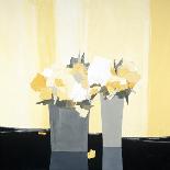 Fleurs Jaunes-Monestier-Framed Premier Image Canvas