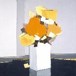 Fleurs Jaunes-Monestier-Framed Premier Image Canvas