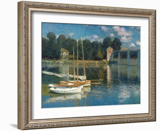 Monet: Argenteuil-Claude Monet-Framed Giclee Print