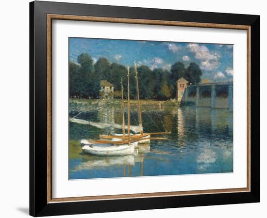 Monet: Argenteuil-Claude Monet-Framed Giclee Print