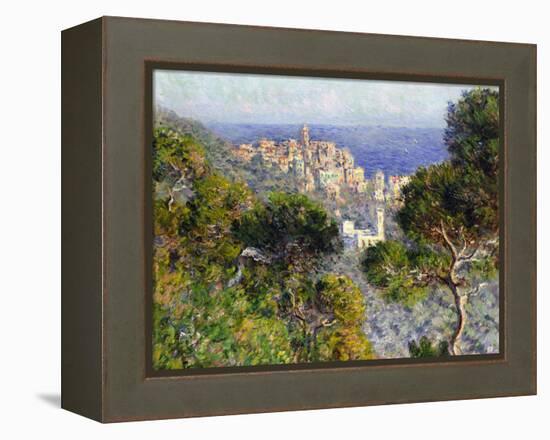 Monet: Bordighera, 1884-Claude Monet-Framed Premier Image Canvas