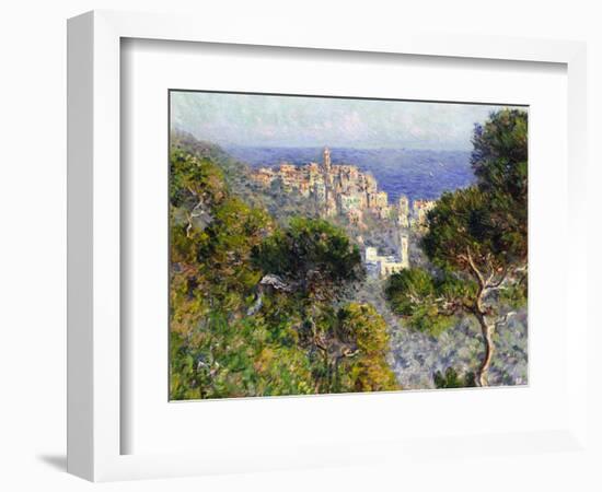 Monet: Bordighera, 1884-Claude Monet-Framed Premium Giclee Print