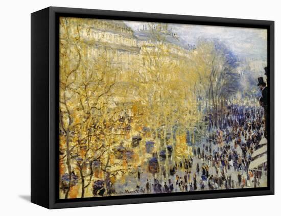 Monet: Carnival, 1873-Claude Monet-Framed Premier Image Canvas