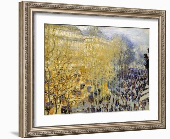 Monet: Carnival, 1873-Claude Monet-Framed Giclee Print