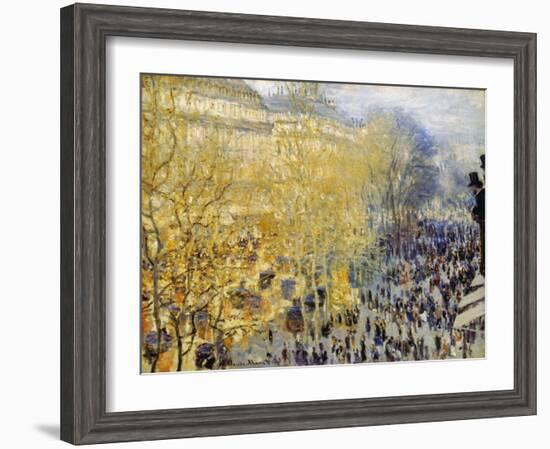 Monet: Carnival, 1873-Claude Monet-Framed Giclee Print