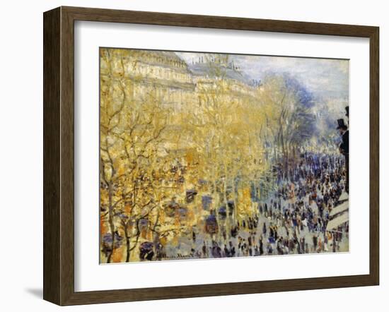 Monet: Carnival, 1873-Claude Monet-Framed Giclee Print