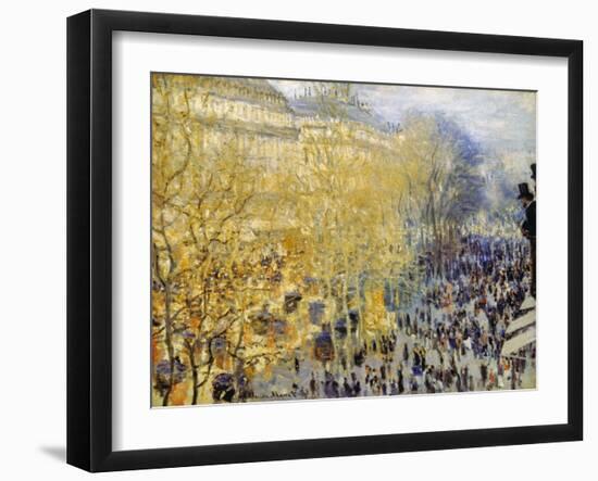 Monet: Carnival, 1873-Claude Monet-Framed Giclee Print