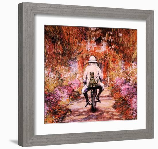 Monet Cat-Chameleon Design, Inc.-Framed Premium Giclee Print