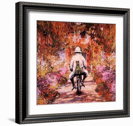 Monet Cat-Chameleon Design, Inc.-Framed Premium Giclee Print