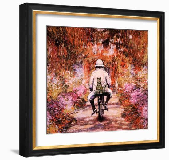 Monet Cat-Chameleon Design, Inc.-Framed Premium Giclee Print