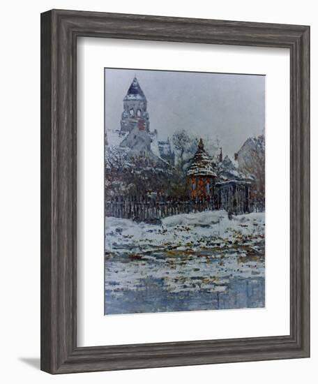 Monet: Church/Veth., 1879-Claude Monet-Framed Giclee Print