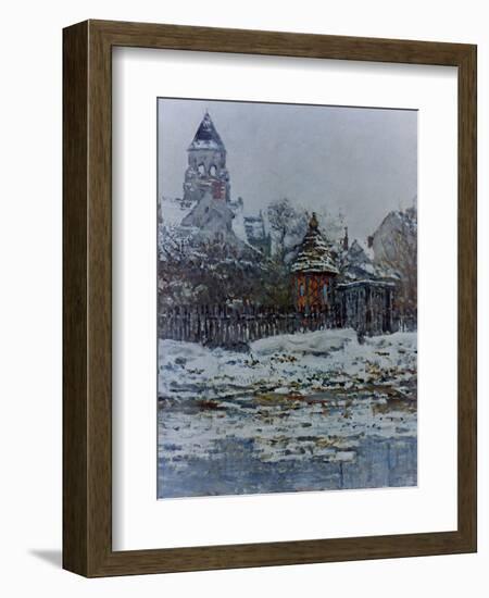 Monet: Church/Veth., 1879-Claude Monet-Framed Giclee Print